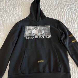 Reason Black Graphic Hoodie